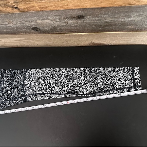 Lululemon Athletica Wunder Under Leggings High Rise Ice Breaker Wave Size 4 - Picture 8 of 9